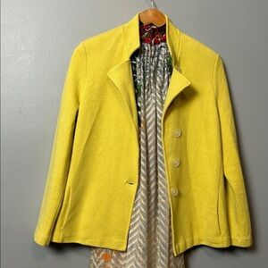 Amina Rubinnaci Cotton Made In Italy Knit Women’s Blazer size - see notes